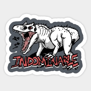 Indominable Sticker